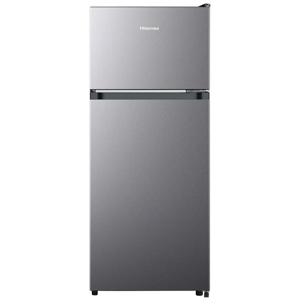 Hisense 4.4-cu ft Mini Fridge with Freezer ( Silver ) ENERGY STAR